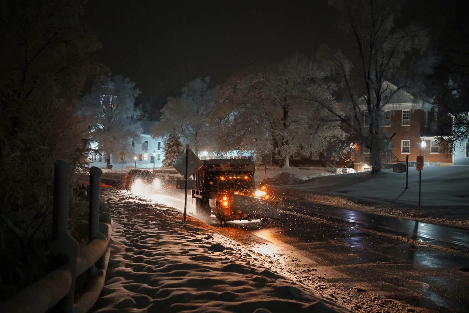 legends snow plowing